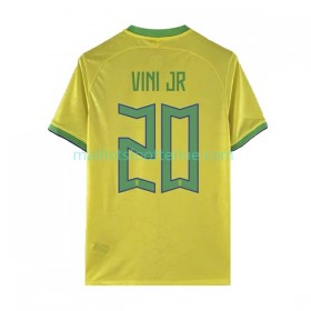 Maillot/Tenue Brésil Vinicius Junior 20 Domicile Coupe du monde 2022